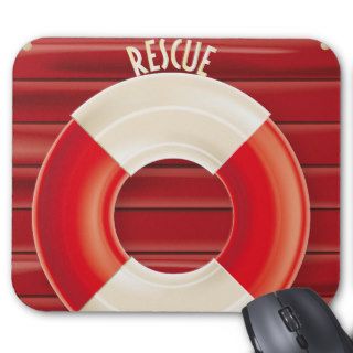 Life Buoy Mouse Pads