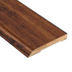 Home Legend Strand Woven Spice 7/16 in. Thick x 3 1/2 in. Wide x 94 in. Length Bamboo Wall Base Molding HL214WB
