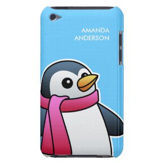 Cute Penguin with Scarf iPod Touch Case Mate Case