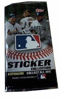 Topps 2011 Baseball Sticker Collection 8 Stickers Collect All 309