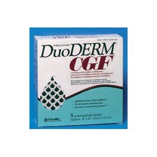 187660 Dressing DuoDerm CGF Wound LF St Waterproof 4x4" 5 Per Box Part No. 187660 by  Convatec US