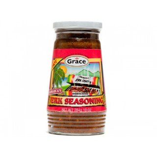 Grace Jamaican Jerk Seasoning Hot 284g, 10oz  Spices And Seasonings  Grocery & Gourmet Food