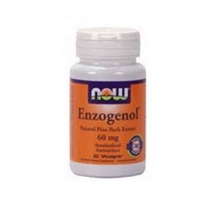 NOW Foods Enzogenol, 60 Capsules Health & Personal Care