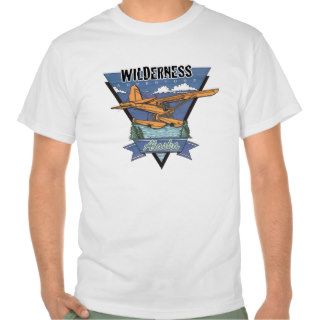 Wilderness Seaplane Adventure Alaska Tshirts