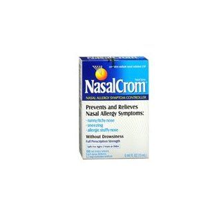 Nasalcrom Nasalcrom Nasal Allergy Symptom Controller Spray, 0.44 oz (Pack of 2) Health & Personal Care