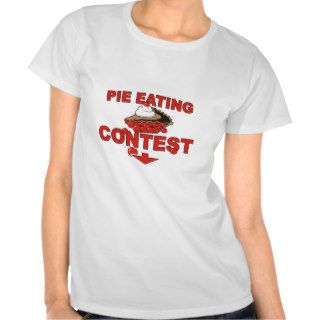 PIE EATING CONTEST T SHIRT