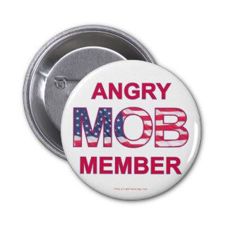 Angry Mob Member Pin