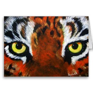 Tigers eyes card