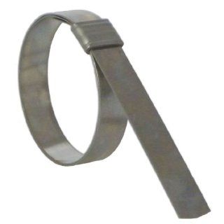 BAND IT JS3149 Junior 3/4" Wide x 0.030" Thick, 4 1/2" Diameter, Galvanized Carbon Steel Smooth I.D. Clamp (25 Per Box) Hose Clamps
