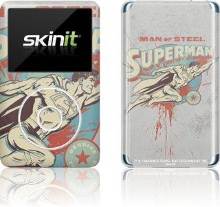 Superman   Superman Man of Steel   iPod Classic (6th Gen) 80 / 160GB   Skinit Skin  Players & Accessories