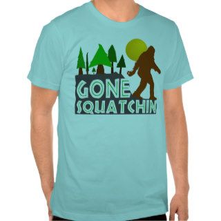 GONE SQUATCHIN Original Graphic T shirt