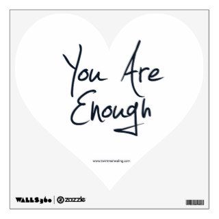 Positive Affirmation Wall Decal   You Are Enough