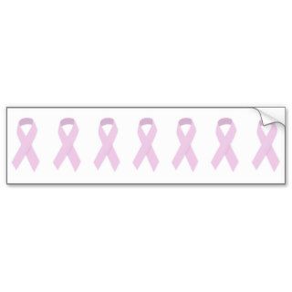 PINK RIBBON CAUSES MEDICAL ILLNESSES BREAST CANCER BUMPER STICKERS