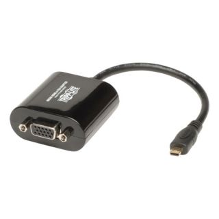 Tripp Lite Micro HDMI to VGA Converter, Adapter for Smartphones / Tab Tripp Lite Cables & Tools