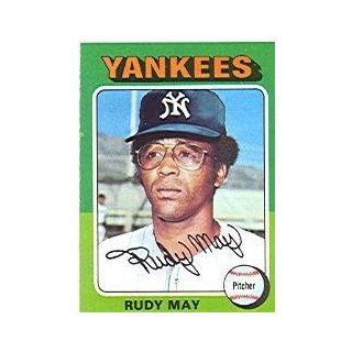 1975 Topps #321 Rudy May   NM Sports Collectibles