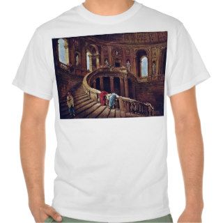 Staircase In The Castle Of Caprarola By Robert Hub Tees