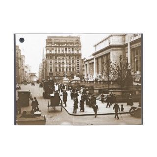 Fifth Avenue and New York City Public Library 1908 Cases For iPad Mini