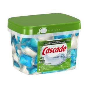 Cascade 60 Count Fresh Scent 2 in 1 ActionPacs 003700014392