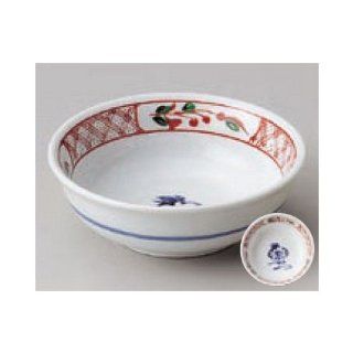 bowl kbu080 20 322 [4.49 x 1.3 inch] Japanese tabletop kitchen dish Fuchi small bowl of red color small bowl 3.8 [11.4x3.3cm] restaurant restaurant business for Japanese inn kbu080 20 322 Kitchen & Dining