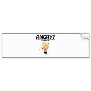 Angry? Dragon Piggy part2 Bumper Sticker