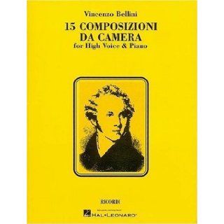 15 Composizioni da Camera High Voice published by Ricordi (1997) Books