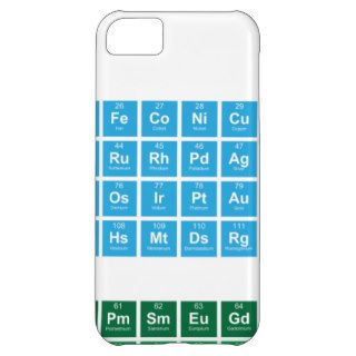 Periodic Table Case For iPhone 5C