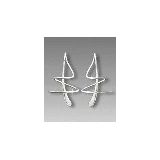 Earspiral Earrings 301SSS Sterling Silver Dangle Earrings Jewelry