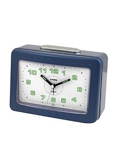 Casio Blue Bedside Bell Alarm Clock TQ329 2D Watches