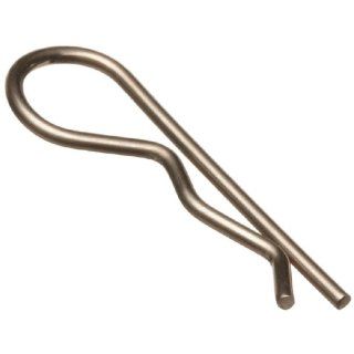 302 Stainless Steel Non Towing Hitch Pin, Plain Finish, 1/2" Diameter, 1 3/4" Length (Pack of 25)