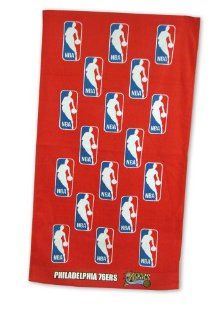 Philadelphia 76ers Bench Towel  Sports Fan Beach Towels  Sports & Outdoors