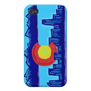 Colorado skyline iphone case cover for iPhone 4