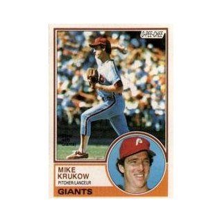 1983 O Pee Chee #331 Mike Krukow/Now with Giants Sports Collectibles