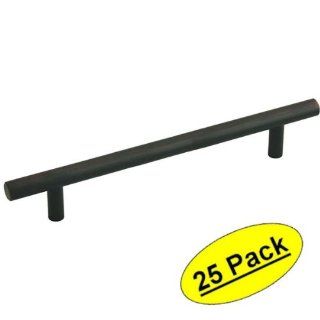 Cosmas 305 192ORB Oil Rubbed Bronze Cabinet Hardware Euro Style Bar Handle Pull   7 1/2" (192mm) Hole Centers, 10" Overall Length, 25 Pack   Cabinet And Furniture Pulls  