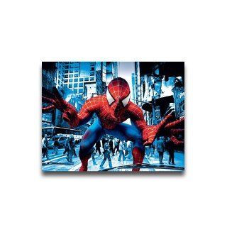 Custom Spider Man Poster Print 11x8.5 White CRP 307  