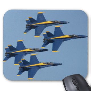 Blue Angels tail numbers 1234_003 Mouse Pads