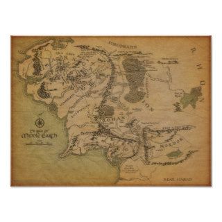 Ancient Map Print