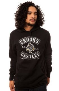 Crooks and Castles Men's Airgun Spades Pullover Hoody Small Black at  Mens Clothing store