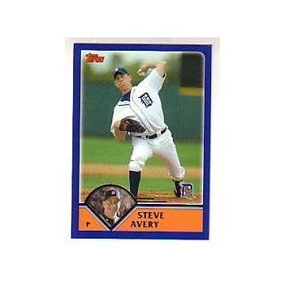 2003 Topps Traded #T42 Steve Avery Sports Collectibles