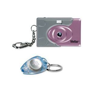 Vivitar 3 in 1 Mini Digital Camera with Flashlight   Purple Toys & Games
