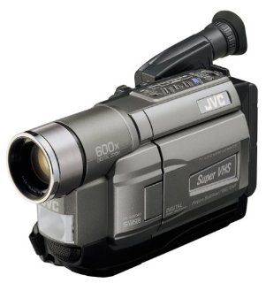 JVC GRSXM340U Super VHS C Camcorder with 2.5" LCD and Digital Photo Capture  Camera & Photo