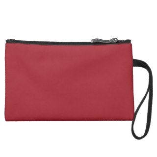 Ruby Red Upscale Color Matched Wristlet Clutches