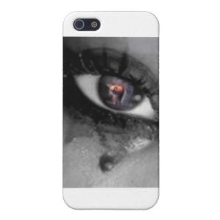 eye with 911 explosion in it iPhone 5 cover