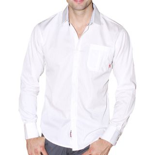 191 Unlimited Men's Subtle Stripe Button up Shirt 191 Unlimited Casual Shirts