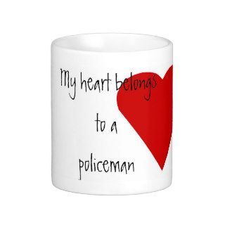 My heart belongs to a policeman Mug
