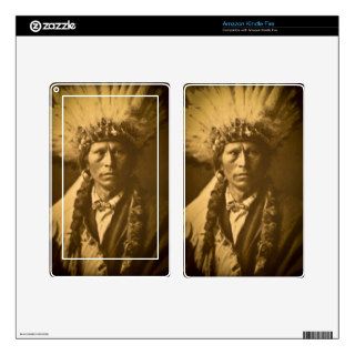 Apache Indian Chief Garfield Jicarilla Vintage Kindle Fire Skins