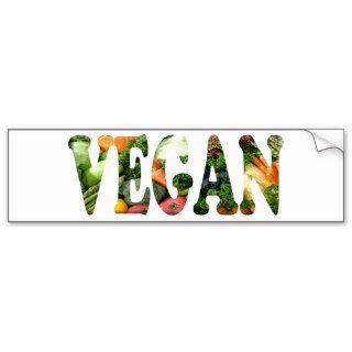 Vegan Bumper Stickers