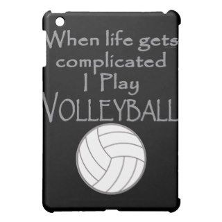Ball Sport Funny When Life Gets Complicated I Play iPad Mini Covers