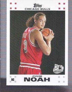 WS 2007 08 Topps ROOKIE SET #9 Joakim Noah Chicago Bulls at 's Sports Collectibles Store