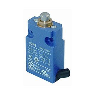 SUNS International SN3101 SP F Plunger Compact Limit Switch w/ M12 Connector Bottom Electronic Component Limit Switches