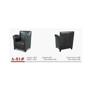 Flavius Leather Chair   Armchairs
